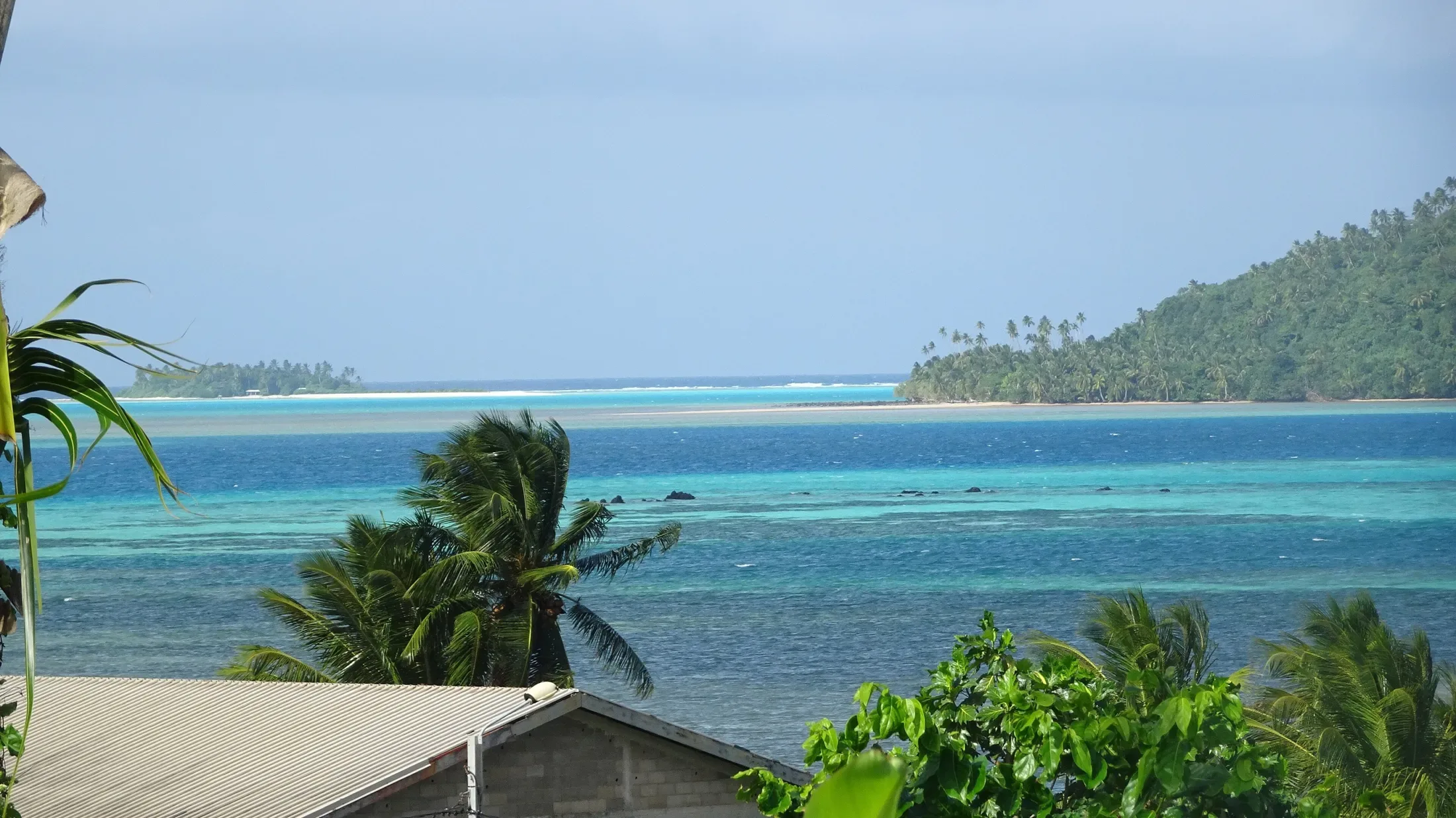 View over the Wallis Lagoon