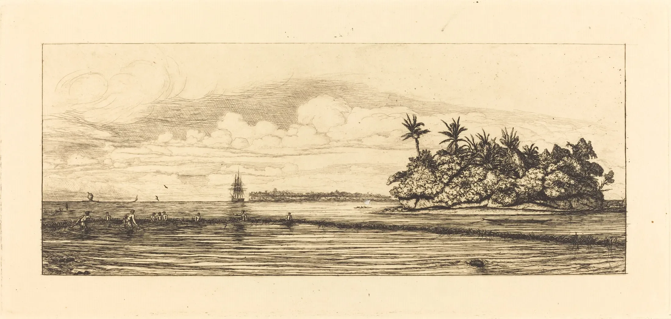 Fishing Near Islets of Uvea, 1845