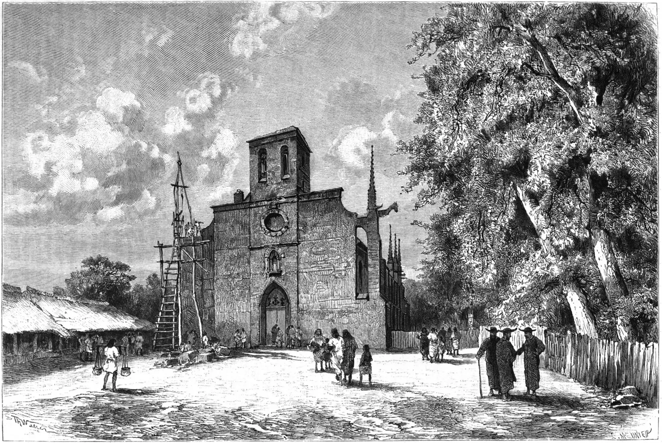 Mu'a Church, Wallis, 1874