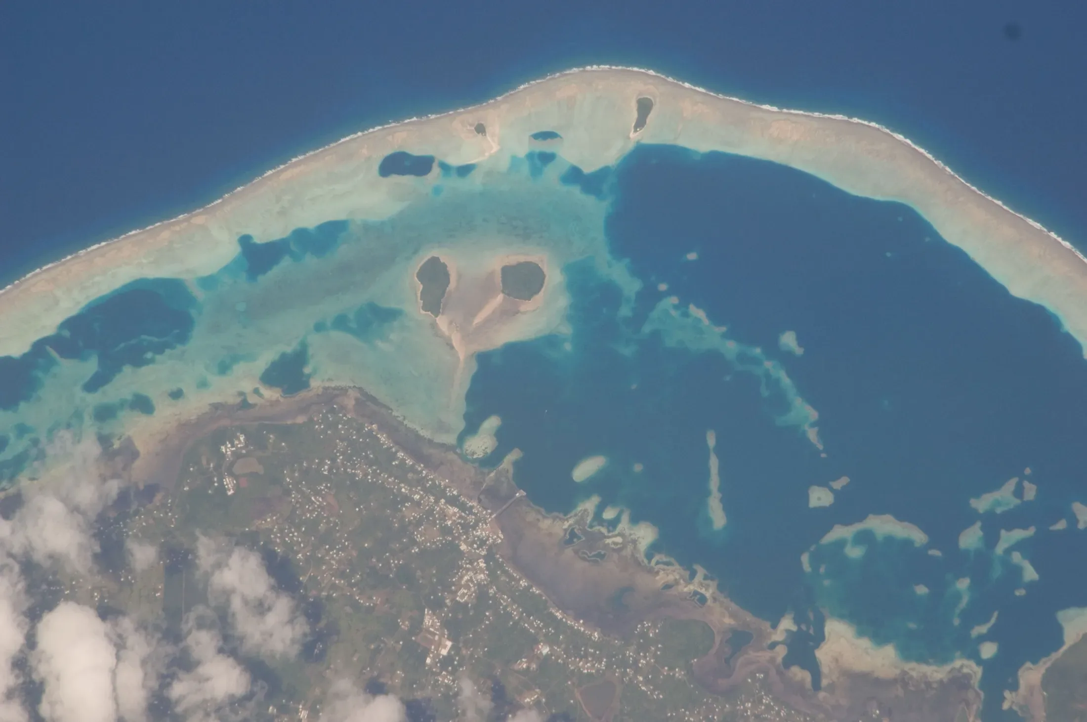 Wallis Islands from the Space Station